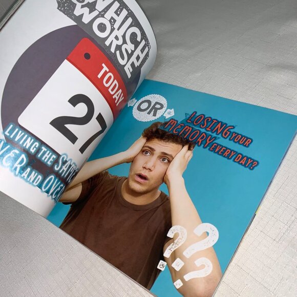 Which Is Worse 2 Crazy Questions To Ask Your Friends Scholastic Fun Creepy Book - Picture 3 of 7